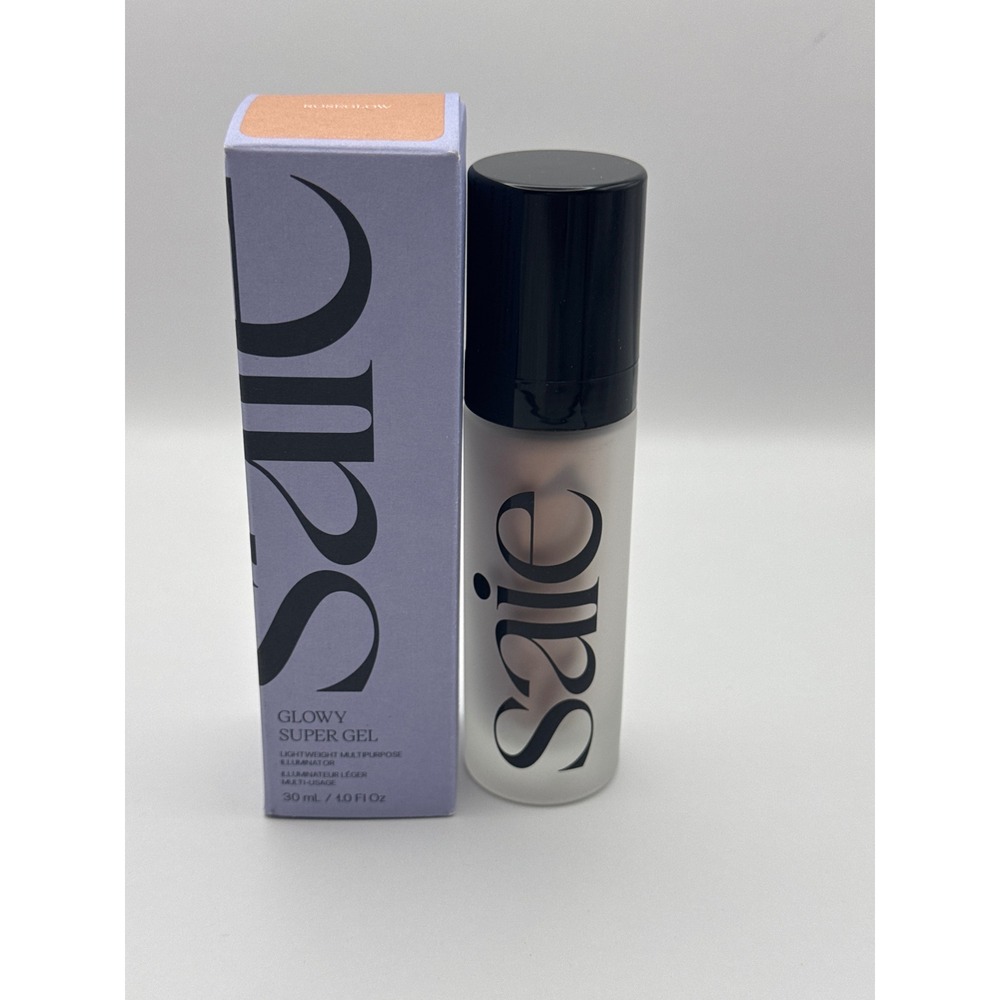 Saie Beauty Glowy Super Gel Roseglow Lightweight Multipurpose Illuminatorโ BNIB